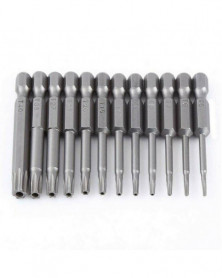 12pcs / set Torx Bit T5-T40...