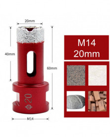 Broca de 6-68 mm M14 Sierra...