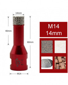 Broca de 6-68 mm M14 Sierra...