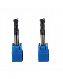 2pcs Fresa de carburo...