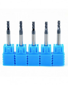 5PCS 4 FLUTE END MILL...