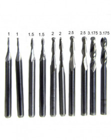 Set End Mill 1-3.175mm...