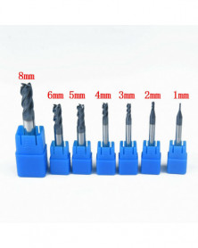 Tungsteno 7pcs End Mill DIY...