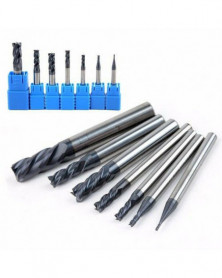 7pcs End mill Tungsteno CNC...