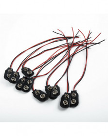 10Pcs PP3 9V Clip de...