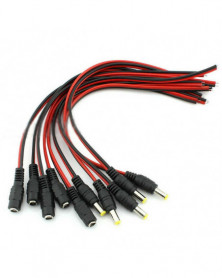 12V 5.5 * 2.1mm Macho...