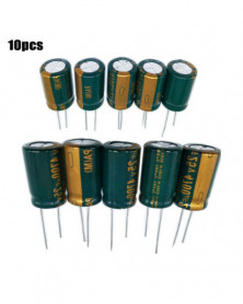 10pcs / Set Condensador...