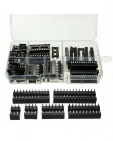 66Pcs DIP IC Sockets...