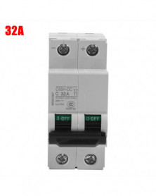 1X DC 250V 2P Interruptor...