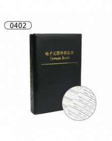 1pc SMD capacitor book 0402...