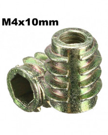 M4x10mm - Tuercas roscadas...