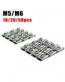 M6-50PCS - Tuercas de...