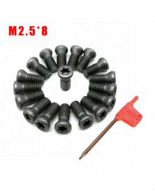 M2.5 * 8 - 50PCS M2 M2.5 M3...