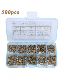 Sin color - 500pcs Insertar...