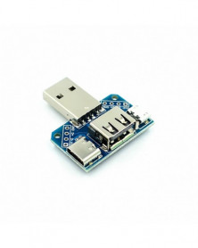 Conector Micro USB A macho...