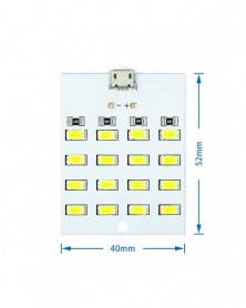 Mirco-panel de iluminación...