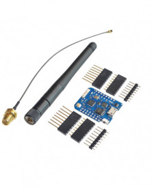 WEMOS-conector de antena...