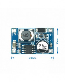 DC-DC de entrada USB de 8W,...