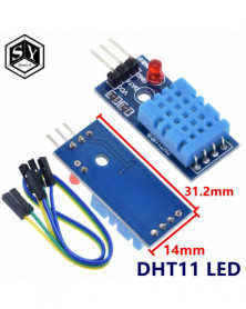 Color: DHT11 azul con led -...