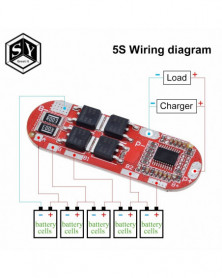 Color: 5s bms 25a 21v - Bms...