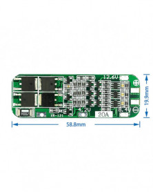 3S 20A Li-ion batería de...