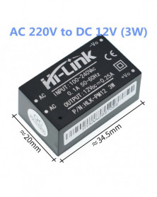 HLK-PM12 (12V 3W) - Mini...