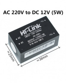 HLK-5M12 (12V 5W) - Mini...