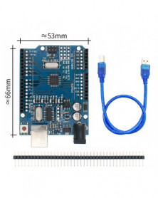 Azul con cable USB - UNO R3...