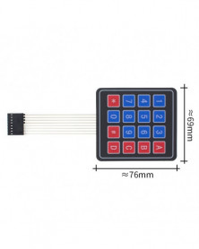 4x4 - Teclado de matriz...