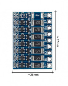 7S - Placa de protección de...