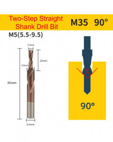 M5 90 grados - Broca...