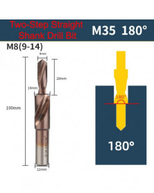 M8 180 grados - Broca...