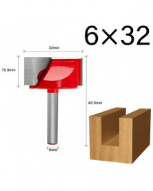 Longitud del filo: 6x32 mm...