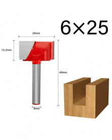 Longitud del filo: 6x25 mm...