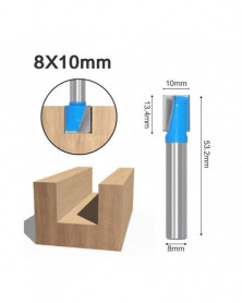 8x10mm - Vástago de 8mm...