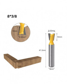 8x9,52 mm - 8mm vástago...