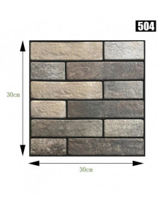 504 - Pegatina de pared 3D...