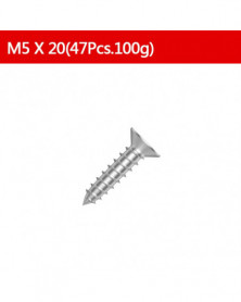 47 piezas M5x20 - Acero...