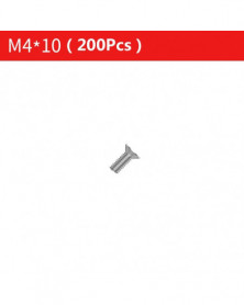 M4X10 200 piezas - Tornillo...