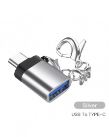 Plata - Adaptador USB tipo...