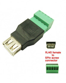 Conector USB hembra a...