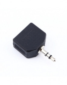 Conector negro de 3,5mm...