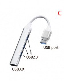 C - Concentrador de red USB...