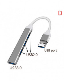 D - Concentrador de red USB...