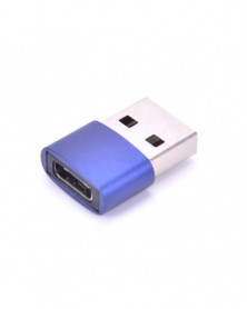 Azul - Adaptador USB tipo C...