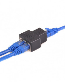 1 a 2 vías RJ45 divisor...