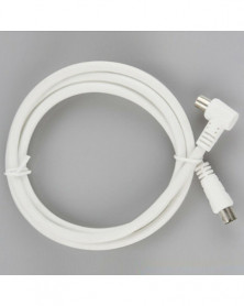 Cable Coaxial blanco RF...