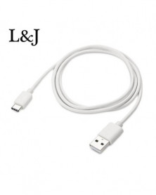 Blanco - Cable de datos USB...