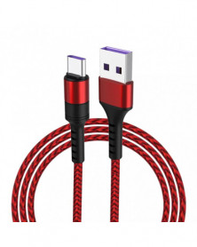 Rojo - Cable de nailon de...