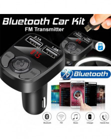 Transmisor FM con Bluetooth...